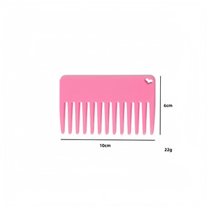 Mini peigne tendance pour l'été, mignon et portable, petit peigne pendentif porte-clés. Cadeaux adaptés aux filles - Product Image 6