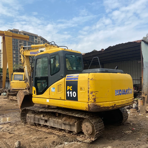 รถขุด Komatsu มือสอง PC110-7ก่อสร้างขนาด11ตันรถขุด PC120-7ใช้ PC110-7 PC120-6 - Product Image 4