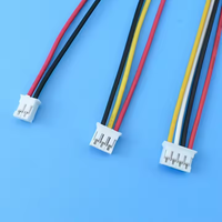 Pabrik baru JST XH2.54 MM steker soket 2 3 4 Pin kabel Terminal konektor