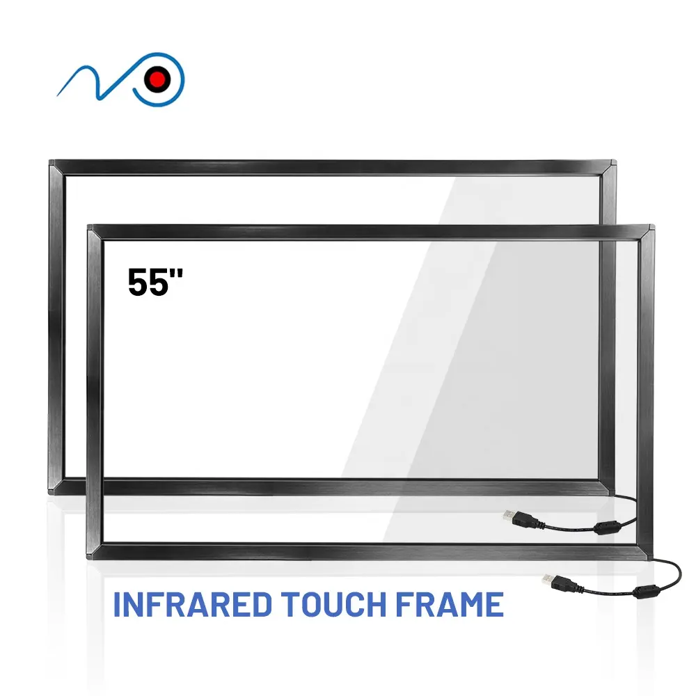 Factory directly sale aluminium alloy ir multi touch open frame 55 inch infrared touch screen frame