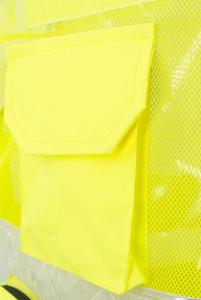 Zuja phản quang an toàn vest giao thông lưới thoáng khí phản quang an toàn Quần áo tùy chỉnh in logo - Product Image 6