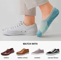 Chaussettes invisibles pour le sport - Chaussettes basses avec ventilation en maille, chaussettes athlétiques cachées pour baskets et mocassins