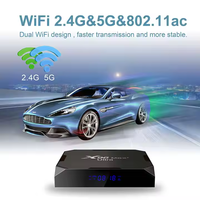 Max Plus Ultra Amlogic S905X4 TV Box Android 11 4GB 32GB Quad Core H265 4K WiFi de Doble Banda