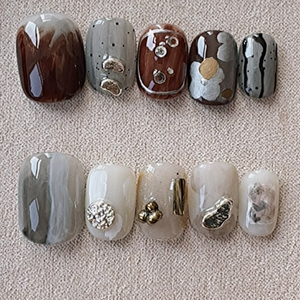 Venta al por mayor <span class=keywords><strong>de</strong></span> pegatinas <span class=keywords><strong>de</strong></span> <span class=keywords><strong>uñas</strong></span> artísticas hechas a mano con diseño <span class=keywords><strong>de</strong></span> osito dulce y lindo, transparentes, cortas y <span class=keywords><strong>de</strong></span> uso temporal. - Product Image 3