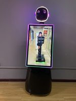 MiCity Oferta Especial Robot Humanoide para Fotomatón con Impresión Automática y Control Remoto de Movimiento, Fotomatón 360 con Pantalla de 32 Pulgadas