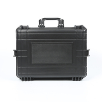 Mallette de transport d'outils en plastique étanche avec mousse à choisir et à épiler pour moniteur/ordinateur portable