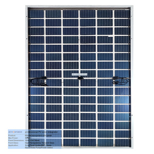 Panel Solar de Doble Vidrio de 300w, Panel Solar Flexible Transparente ETFE Impermeable para Techos de Autocaravanas - Product Image 2