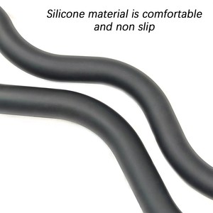 Professionele krachttraining halterstang van 15 lb siliconen ijzer voor Pilates, yoga en vrije gewichten, geschikt voor thuisgebruik. - Product Image 2