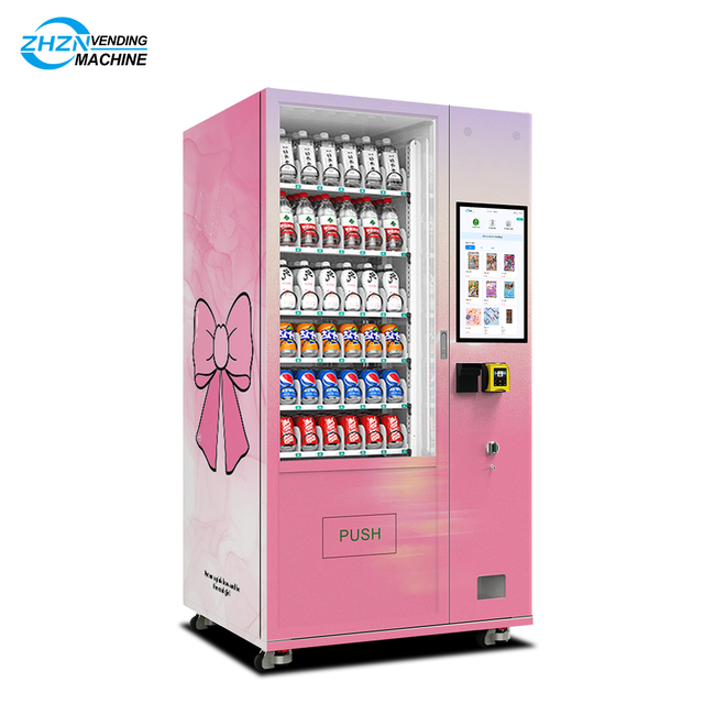 Popular Self-Service Combo Vending Machine for Snacks Drinks SDK 21.5" Touchscreen Multi-Payment CE Certified Cloud-Based