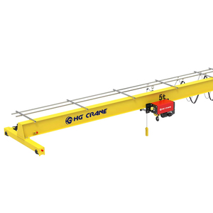 High Work Efficiency Bridge <b>Crane</b> Feature Single Girder Overhead <b>Crane</b> 15 Ton Indoor Use - Product Image 1