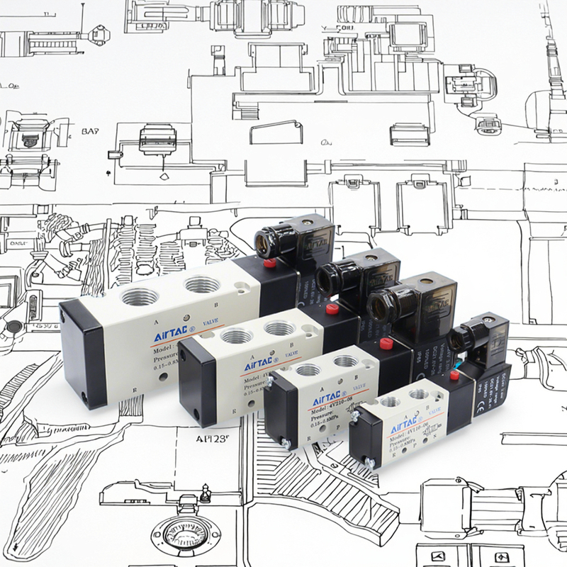 AIRTAC New 5 Way Pneumatic Air