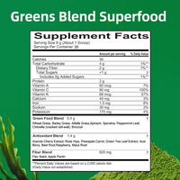 CHTNature OEM Suppléments en Poudre Super Greens Mélange Superalimentaire Vitaminé Conditionnement en Sachet