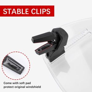 Parabrisas Universal Elevado Pequeño de PCABS para Motocicleta DF001 Compatible con Haojue, Suzuki, Yamaha, <span class=keywords><strong>Davidson</strong></span> - Product Image 4
