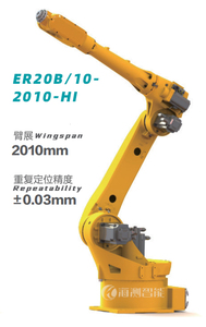 Robot de Automatización de Doblado de Alta Velocidad ESTUN, Ultra Bajo Nivel de Salpicaduras, Paletización Logística Automática, Nuevo, 6 Ejes, 380V - Product Image 4