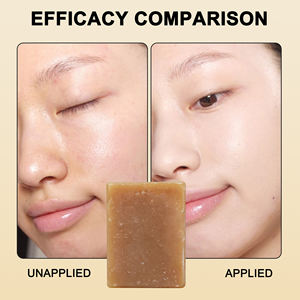 Jabón Artesanal de Leche de Cabra y Avena Natural y Orgánico de Marca Privada, Hidratante, Blanqueador y Control de Grasa para Rostro y Cuerpo, Barra de Baño y Ducha - Product Image 4