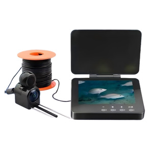 Cámara <span class=keywords><strong>de</strong></span> Pesca Submarina JXI para Pesca Nocturna, Pantalla <span class=keywords><strong>de</strong></span> 4.3 Pulgadas, 15 Metros, con Parasol, 175 °   Cámara Sumergible con Protección IP67 para Pesca Submarina - Product Image 1