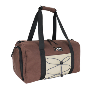 Sac de sport Loxy pour femme en résine avec fermeture éclair, grande capacité, doublure en polyester, idéal pour le yoga, le fitness, le cyclisme et l'entraînement sportif, à porter en bandoulière - Product Image 4