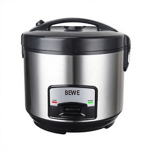 Hot Sale Stainless Steel Deluxe Portable Rice <b>Cooker</b> With Non-stick Pot up to 1L Capacity Household Use Home Appliances Non-stic - Product Image 1