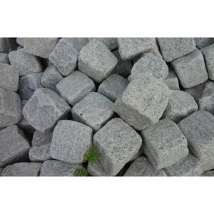 Caiu de granito calçada pavers de pedra