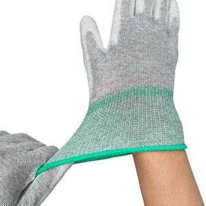 Sợi Carbon Nhúng cọ làm việc găng tay cao nhất cắt kháng siêu mài mòn kháng cho kim loại/Thủy tinh xử lý - Product Image 2