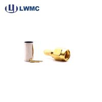 Conectores de cable rf, engarce macho SMA para cable RG58, venta directa de fábrica, el mejor precio