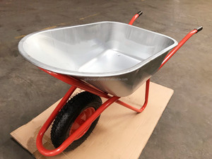 Россия популярная Одиночная стальная оцинкованная тачка WB6418 - Product Image 4