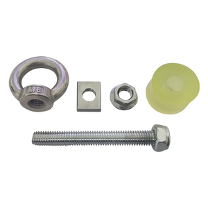 Nouveau boulon à <span class=keywords><strong>anneau</strong></span> en acier inoxydable 304 <span class=keywords><strong>de</strong></span> haute qualité <span class=keywords><strong>pour</strong></span> <span class=keywords><strong>fixation</strong></span> <span class=keywords><strong>de</strong></span> porte-bagages, plaque <span class=keywords><strong>de</strong></span> levage, vis d'attelage et camping - Product Image 3