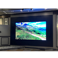 Écran LED intérieur HD Canbest Fiw Stock Gob P1.5 P1.8 P2.5, connexion rigide, alimentation UL, affichage vidéo LED pour salle de conférence