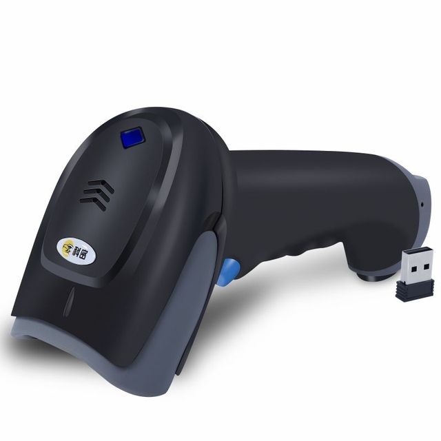 Free Sample High-Speed 1D Laser Barcode Scanner 2.4G Wireless 2MB Memory IP52 Rated 1-Year Warranty Logistics WX-70 USB A4 Size