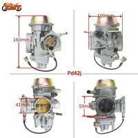 Carburateur de moto pour PD42J, carburateur de course pour moto, carburateur pour moteur ATV UTV