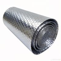 Feuille d'isolation thermique en aluminium personnalisée avec bulles d'air, barrière radiante pour toiture, résistante au feu