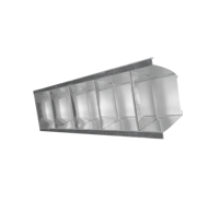 Bande lumineuse led W54 x H80mm en alliage anodisé 6063 avec diffuseur PC, extrusion d'aluminium, profilé led