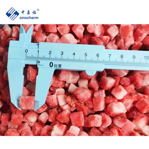 Sinocharm HALAL Fresh Sweet Precio de fábrica entero 500g IQF Fruits Factory Morango Congelado - Product Image 5