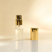 Botol Parfum Mini Kaca Berkualitas Premium 5ml 10ml, Vial Tipis Bertekanan, Botol Sampel Parfum Kosong