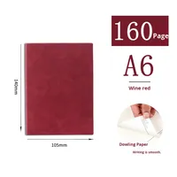 Carnet en cuir de mouton transfrontalier, format A4, grand format, cuir souple, format A5, simple, lignes horizontales, format étudiant, format professionnel, épaissi, format B5, personnalisé