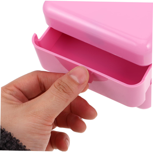 Caja de Joyería Mini Kawaii con Cajones, Organizador de Piezas Pequeñas de ABS Resistente para Pendientes, Cinta Washi, Cuentas, Manualidades - Product Image 3