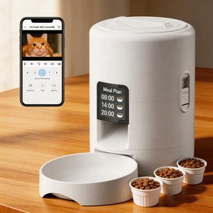Automatic Pet <strong>Feeder</strong> 2L Smart <strong>Dog</strong> Cat Food Dispenser with <strong>Timer</strong> USB Battery Backup WiFi Camera Cat <strong>Feeder</strong> <strong>for</strong> Pets - Product Image 3