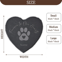 Pierre commémorative pour animaux de compagnie pour chiens, chats et tous les animaux bien-aimés, pierre tombale personnalisée pour animaux de compagnie, plaque de pierre tombale, souvenir de sympathie pour la perte d'un animal de compagnie