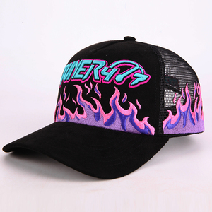 Bán buôn <span class=keywords><strong>New</strong></span> stylish thời trang 5 Bảng điều chỉnh hip hop thể thao <span class=keywords><strong>Trucker</strong></span> mũ tùy chỉnh thêu logo da lộn lưới cong vành <span class=keywords><strong>Trucker</strong></span> <span class=keywords><strong>Hat</strong></span> - Product Image 4