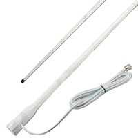Antenne marine haute performance 156-163MHz VHF 4dbi Antenne radio marine en fibre de verre Antenne radio marine