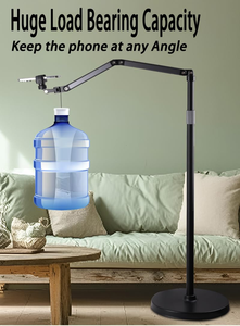 Soporte de Teléfono con Brazo Telescópico - Flexible, Multiángulo Ajustable, 114-168cm, Multiusos - Product Image 4