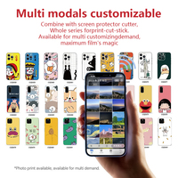 Impresora Fotográfica Inalámbrica Compacta, Películas Personalizadas para Teléfonos con Revestimiento Trasero Imprimible para Máquina de Corte de Protectores de Pantalla