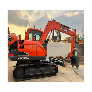Excavatrice Doosan DX80-9C d'origine coréenne, très populaire et bien vendue, avec un meilleur service après-vente, en stock et à vendre - Product Image 1