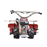 Bluecutter Mini moissonneuse multifonctionnelle petite Machine domestique pour grain de blé herbe luzerne maïs paille foin d'été