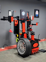 Démonte-pneus et équilibreuse de roues automatiques de luxe 28 pouces sans support de disque, machine à changer les pneus inclinable, machine à équilibrer les pneus à vendre