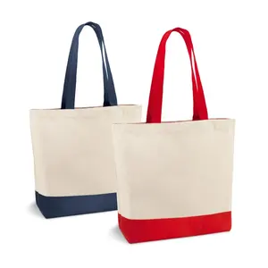 Borsa shopper in cotone personalizzabile per merchandising promozionale - Product Image 1