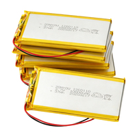 Batteries polymères au lithium OEM ODM 1260110 Slim Pouch Cells 10000mAh 3.7V certifiées IEC pour station d'alimentation portable domestique