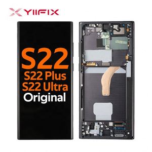 Écrans tactiles LCD pour téléphone portable, originaux pour Samsung <span class=keywords><strong>S22</strong></span> 5g Plus Ultra, écran AMOLED, réparation d'écran de téléphone cassé, <span class=keywords><strong>test</strong></span>é à 100% - Product Image 1