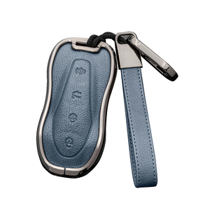Funda para llave para Geely Azkarra Tugella FY22 <span class=keywords><strong>2019</strong></span> 2020 Atlas Pro New Emgrand GS X6 SUV EC7 Remote Fob Holder Accesorios para coche - Product Image 3