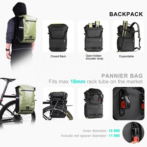 Rhino walk <span class=keywords><strong>Rear</strong></span> <span class=keywords><strong>Bike</strong></span> Packt asche für Rennräder und Fahrrad träger rucksäcke - Product Image 4